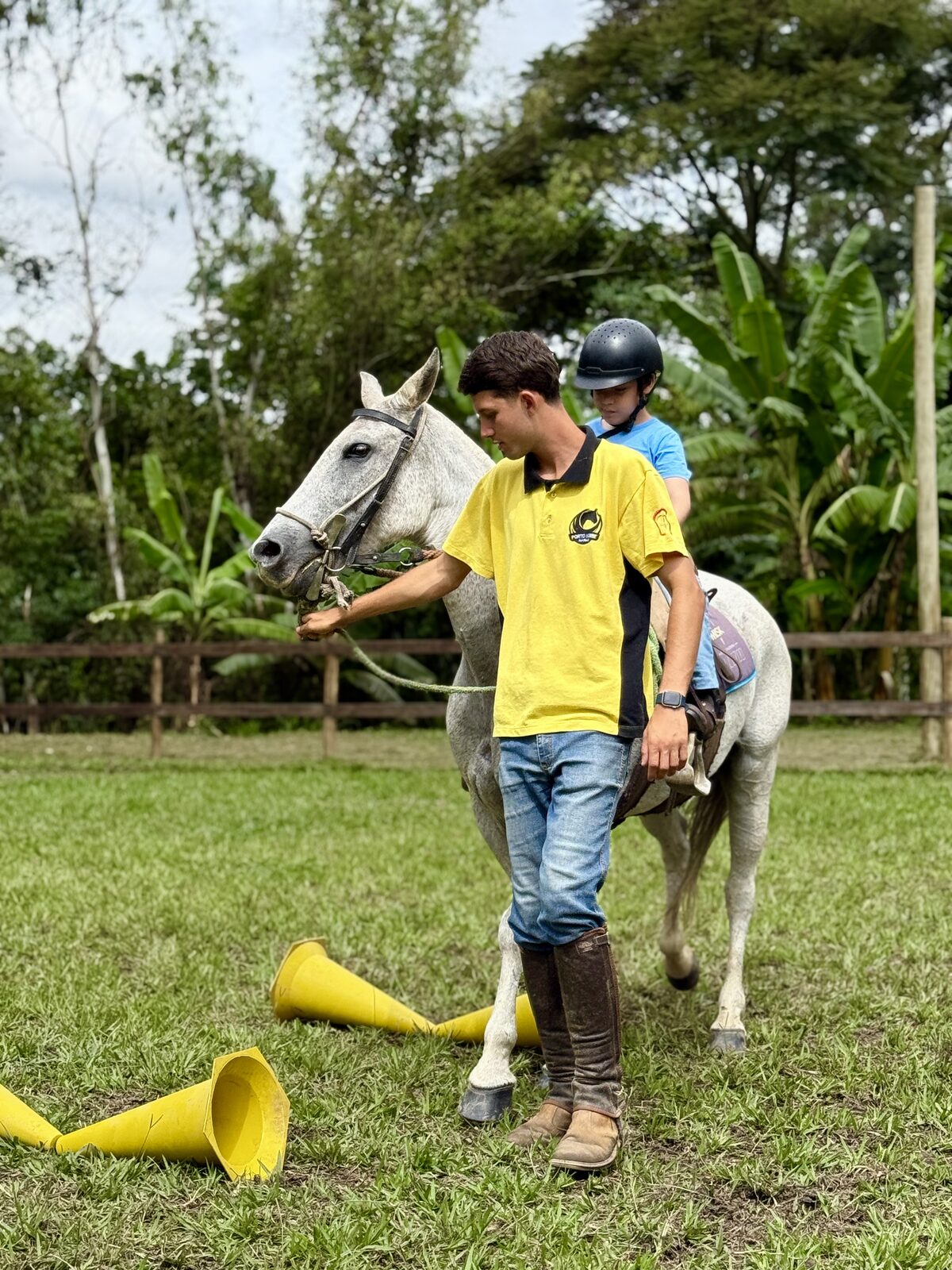Experiência equestre no Haras Porto Nobre